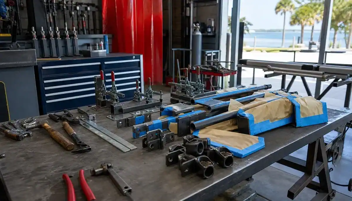 Masking at APC Premium Powder Coating